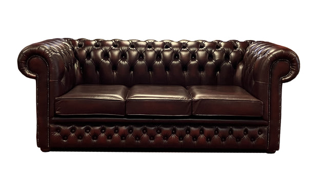 Chesterfield Sofa 3 Seater (FULL LEATHER)