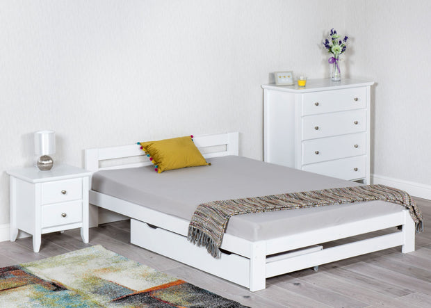 Amani Xiamen Bed (White)