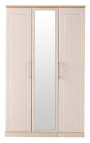 Sussex 3 Door Tall Mirror Wardrobe