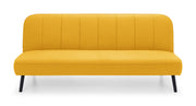 Miro Curved Back Sofabed - Mustard