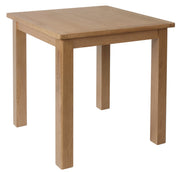 Hampton Rustic Oak Fixed Top Table
