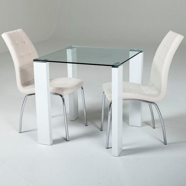 Savona Honeymoon Set White or Black (2 Lugano Chairs)