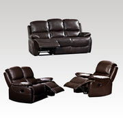 Jamie 3, 2 Seater Recliner Sofa & 1 Chair Set From House of Reeves in Blue