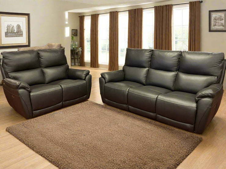 Bourbon 3 Seater and 2 Seater POWER Recliner Multi Buy