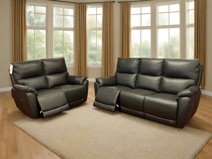 Bourbon 3 Seater and 2 Seater POWER Recliner Multi Buy