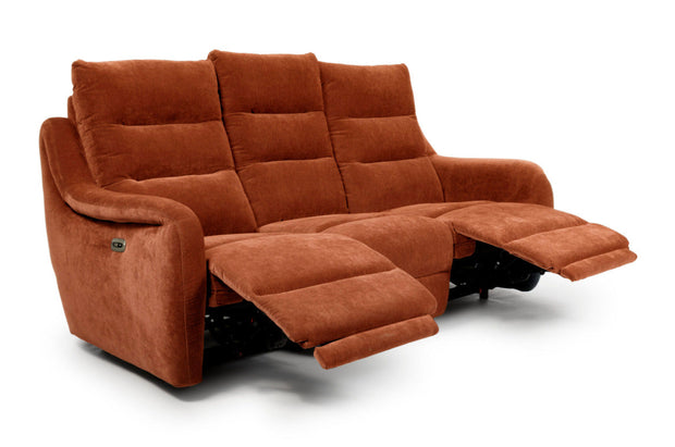 Apollo 3 Seater Power Reclining Sofa