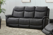 Arizona Leather 3 Seater Sofa