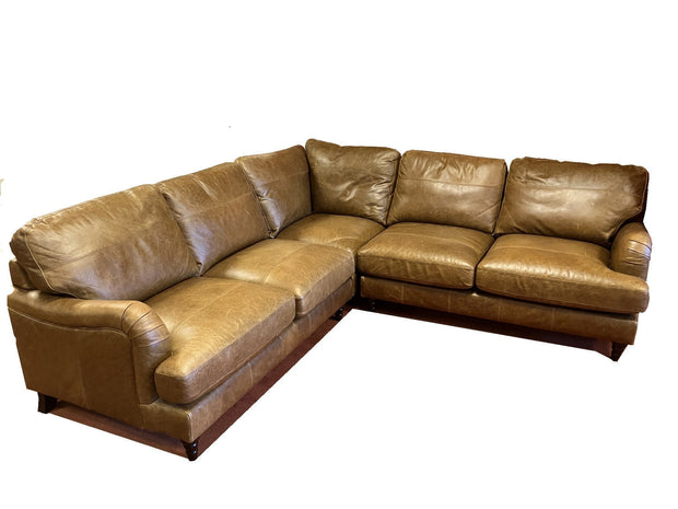 Beatrix Full Leather 2 by 2 Seater Corner Group (shop)