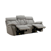 Boston 3 Seater POWER Recliner Sofa - In Beige