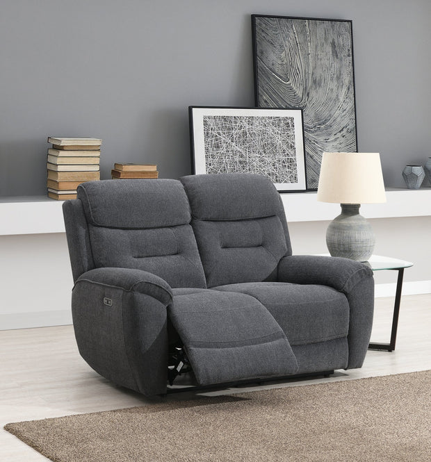 Canterbury Fabric 2 Seater Recliner Sofa