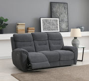 Canterbury Fabric 3 Seater Recliner Sofa