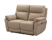 Foster 2 Seater Reclining Sofa - Latte