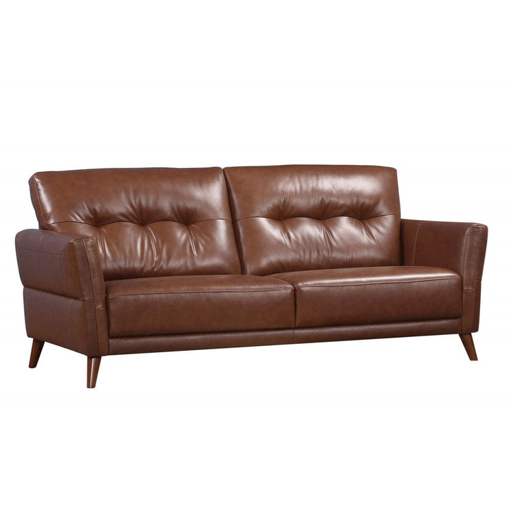 Capri Leather 3 Seater Sofa