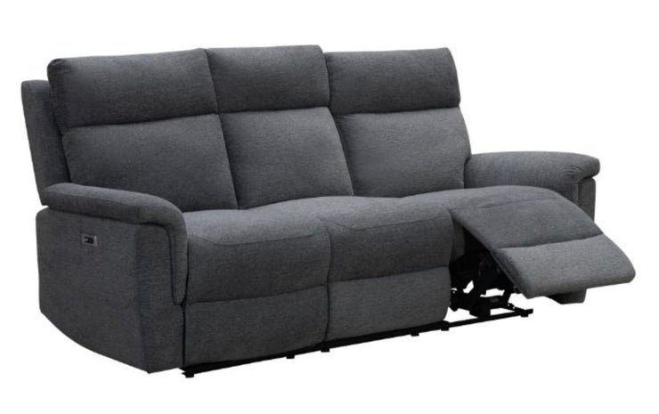 Detroit Fabric 3 Seater Sofa