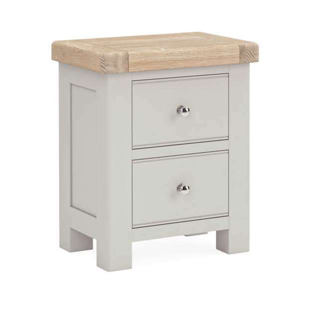 Corndell Salcombe 2 Drawer Bedside Table