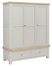 Corndell Salcombe 2 Drawer Triple Wardrobe