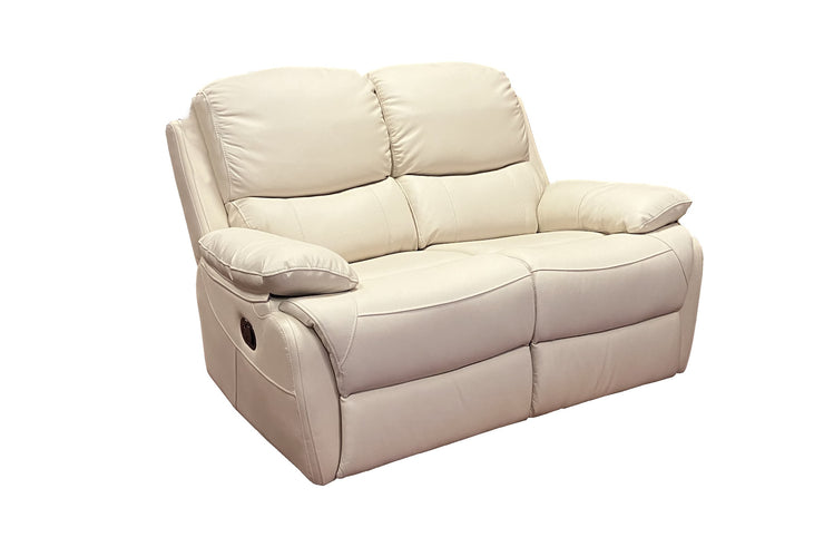Jamie 2 Seater Recliner Sofa in Ivory