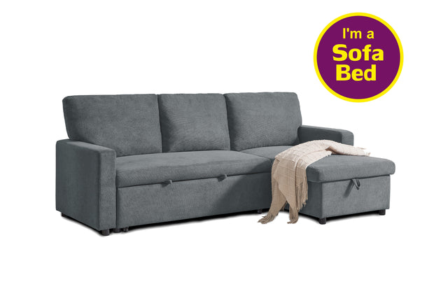 Julia Corner Sofa Bed with Storage