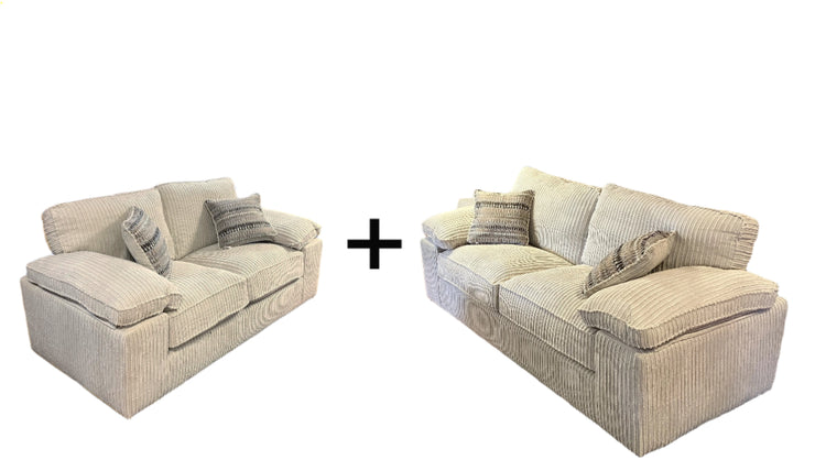 Langden 3 Seater and 2 Seater Sofa (Shop)