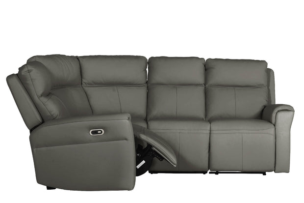 Russo Leather Corner Group Electric Recliner (4pcs)