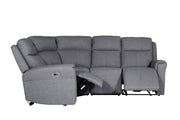 Russo Fabric Corner Group Electric Recliner (4pcs)
