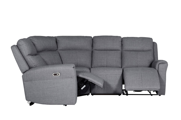 Russo Fabric Corner Group Electric Recliner (4pcs)
