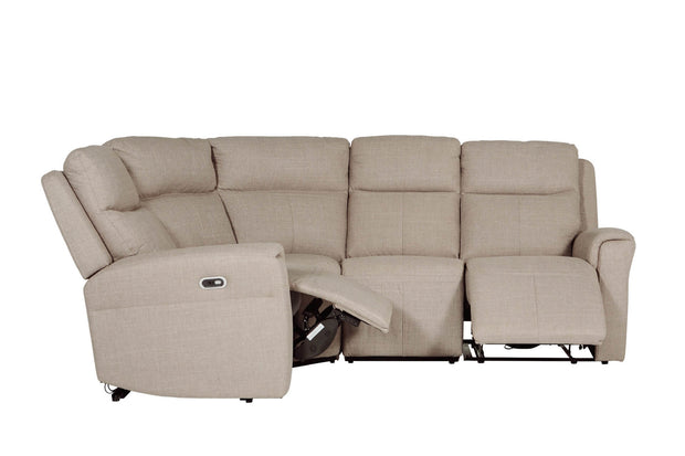 Russo Fabric Corner Group Electric Recliner (4pcs)