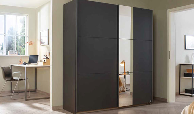 Sliding Door Mirrored Wardrobe