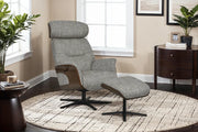 Wren Swivel Recliner Chair & Footstool