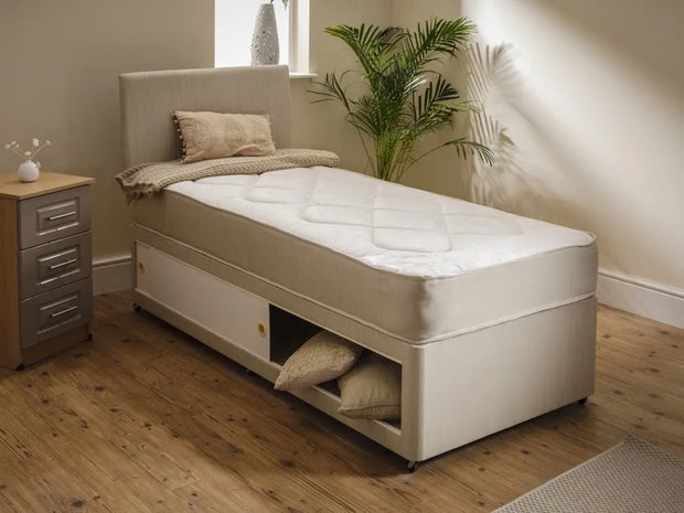 Reo slidestore divan (headboard deal)