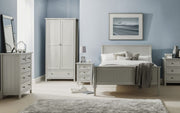 Maine 5 Drawer Tall Chest Of Drawers - Dove Grey