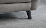 Monza Chair - Mid-Grey Linen