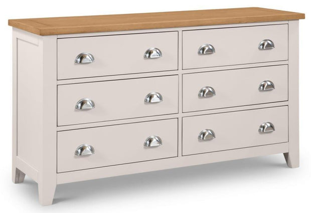 Richmond 6 Drawer Wide Chest Of Drawers