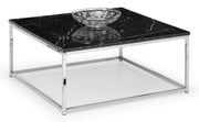 Scala Black Marble Top Coffee Table