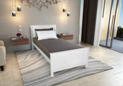 Amani Madrid Bed (White)