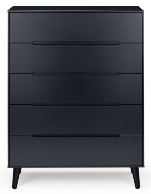Alicia 5 Drawer Chest - Anthracite