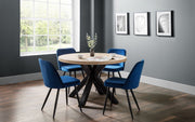 Burgess Dining Chair - Blue