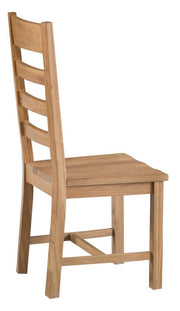 Tucson Ladder Back Chair Wooden Seat