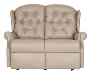 Celebrity Woburn 2 Seat Fixed Leather Sofa