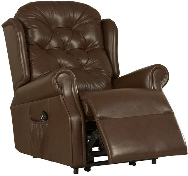 Celebrity Woburn Leather Manual Recliner Chair