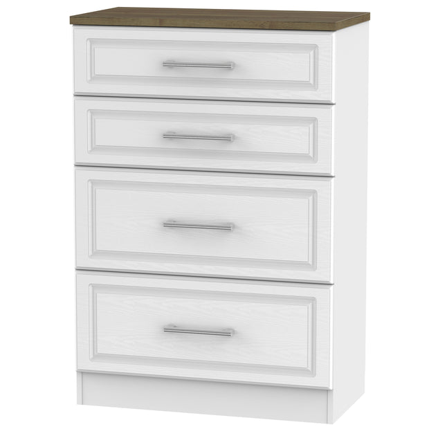 Sussex 4 Drawer Deep Chest of Drawers