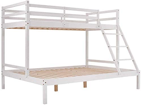 Kent Triple Bunk Bed (White)