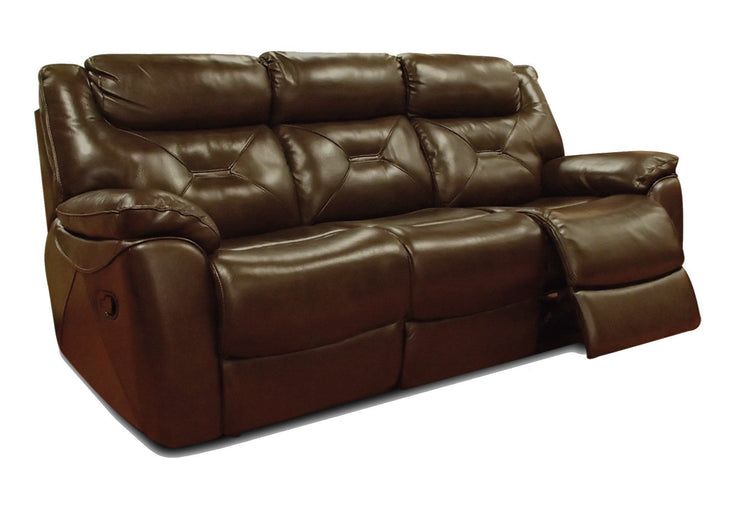 Lydia 3 Seater Recliner Leather Sofa