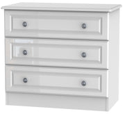 Pembroke 3 Drawer Wide Chest Of Drawers