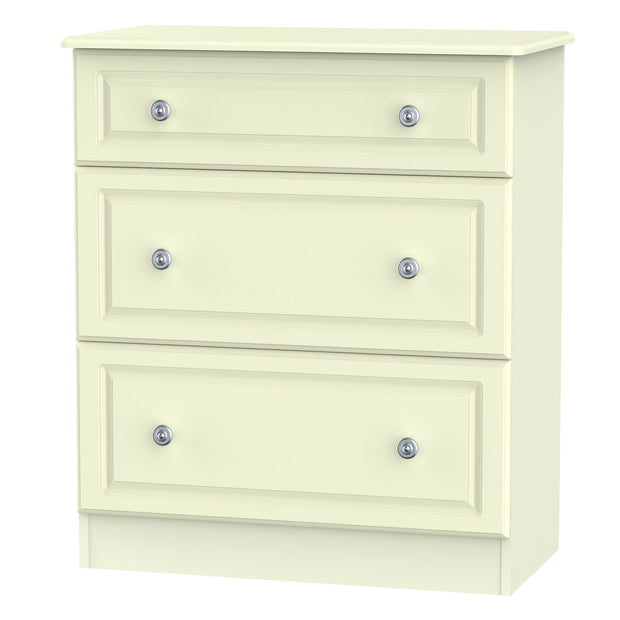 Pembroke 3 Drawer Deep Chest Of Drawers