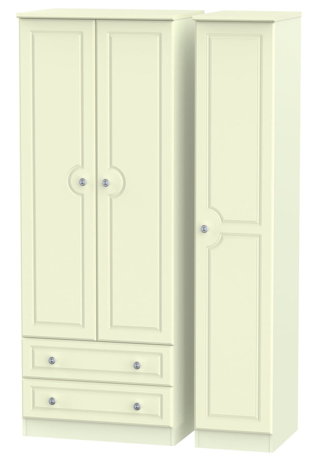 Pembroke 3 Door 2 Drawer Tall Wardrobe