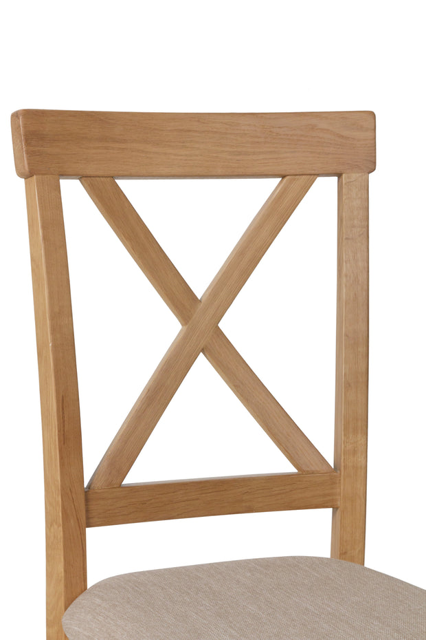 Hampton Rustic Oak Dining Chair