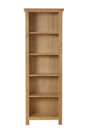 Hampton Rustic Oak Large Bookcase
