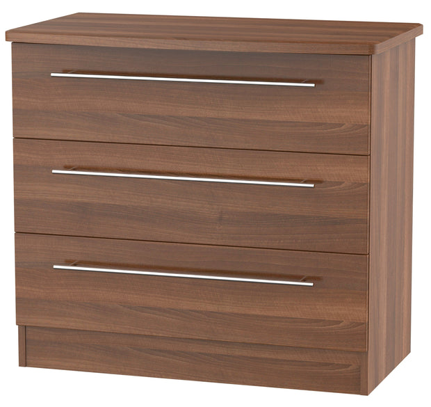Sherwood 3 Drawer Chest Of Drawers