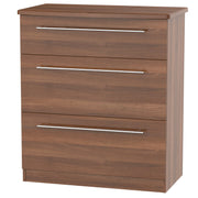 Sherwood 3 Drawer Deep Chest Of Drawers